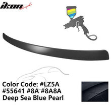 Load image into Gallery viewer, 2009-2014 Audi A4 Quattro B8 Sedan 4Door Painted ABS Rear Roof Spoiler