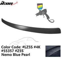 Load image into Gallery viewer, 2009-2014 Audi A4 Quattro B8 Sedan 4Door Painted ABS Rear Roof Spoiler