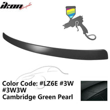 Load image into Gallery viewer, 2009-2014 Audi A4 Quattro B8 Sedan 4Door Painted ABS Rear Roof Spoiler