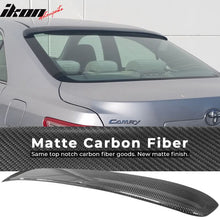 Load image into Gallery viewer, 2007-2011 Toyota Camry Roof Spoiler Carbon Fiber