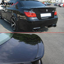 Load image into Gallery viewer, 2004-2010 BMW E60 AC Style #668 Black Trunk Wing &amp; Roof Spoiler ABS