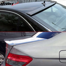 Load image into Gallery viewer, 2008-2014 Benz W204 #040 Black AMG Style Trunk &amp; OE Roof Spoiler ABS