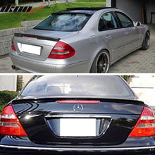 Load image into Gallery viewer, Fits 03-05 W211 Trunk Spoiler &amp; L Type Roof Wing #040 Black