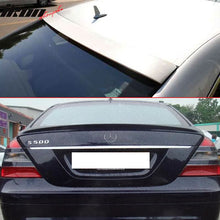 Load image into Gallery viewer, Fits 07-13 W221 Trunk Spoiler &amp; L Type Roof Wing #040 Black