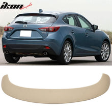 Load image into Gallery viewer, 2014-2016 Mazda 3 Hatchback OE Unpainted Roof Spoiler ABS Extension
