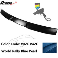 Load image into Gallery viewer, 2015-2021 Subaru WRX V Style World Rally Blue Pearl Roof Spoiler ABS