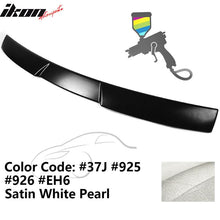 Load image into Gallery viewer, 2015-2021 Subaru WRX V Style Satin White Pearl Rear Roof Spoiler ABS