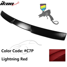 Load image into Gallery viewer, 2015-2021 Subaru WRX V Style Lightning Red Rear Roof Spoiler ABS