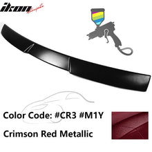 Load image into Gallery viewer, 2015-2021 Subaru WRX V Style Crimson Red Metallic Roof Spoiler ABS