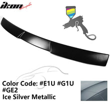 Load image into Gallery viewer, 2015-2021 Subaru WRX V Style Ice Silver Metallic Rear Roof Spoiler ABS