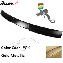 Load image into Gallery viewer, 2015-2021 Subaru WRX V Style Gold Metallic Rear Roof Spoiler ABS