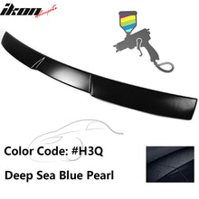 Load image into Gallery viewer, 2015-2021 Subaru WRX V Style Deep Sea Blue Pearl Rear Roof Spoiler ABS