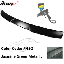 Load image into Gallery viewer, 2015-2021 Subaru WRX V Style Jasmine Green Metallic Roof Spoiler ABS