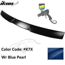 Load image into Gallery viewer, 2015-2021 Subaru WRX V Style Wr Blue Pearl Rear Roof Spoiler ABS