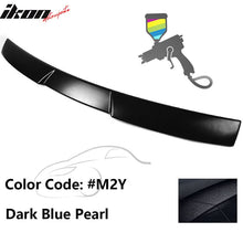 Load image into Gallery viewer, 2015-2021 Subaru WRX V Style Dark Blue Pearl Rear Roof Spoiler ABS