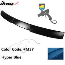 Load image into Gallery viewer, 2015-2021 Subaru WRX V Style Hyper Blue Rear Roof Spoiler ABS