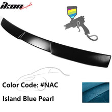 Load image into Gallery viewer, 2015-2021 Subaru WRX V Style Island Blue Pearl Rear Roof Spoiler ABS