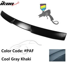 Load image into Gallery viewer, 2015-2021 Subaru WRX V Style Cool Gray Khaki Rear Roof Spoiler ABS