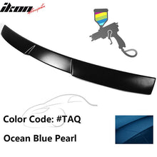 Load image into Gallery viewer, 2015-2021 Subaru WRX V Style Ocean Blue Pearl Rear Roof Spoiler ABS