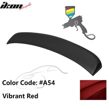 Load image into Gallery viewer, 2014-2024 Infiniti Q50 Sedan Ikon Style Roof Spoiler Wing Painted ABS