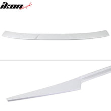 Load image into Gallery viewer, 2016-2021 Honda Civic Sedan V Style Painted #NH788P White Roof Spoiler