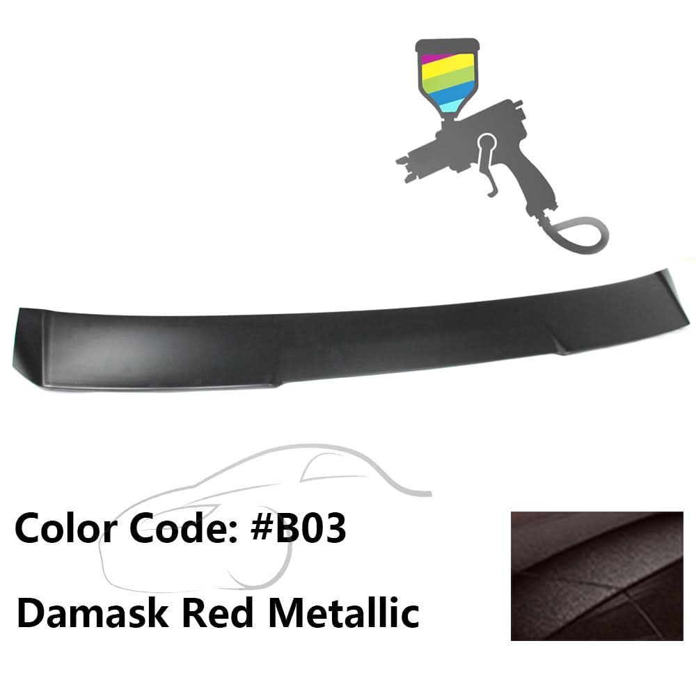 2017-2023 BMW 5 Series G30 Sedan V Style Rear Roof Spoiler Wing ABS