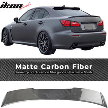 Load image into Gallery viewer, 2006-2013 Lexus IS250 IS350 Sedan V Style Roof Spoiler MCF
