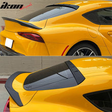 Load image into Gallery viewer, 2020-2025 Toyota GR Supra Roof Spoiler Carbon Fiber Rear Window Visor