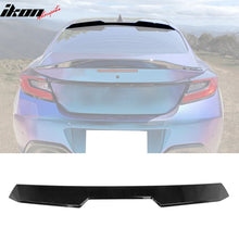 Load image into Gallery viewer, 2022-2025 Subaru BRZ Toyota GR86 V Style Rear Roof Spoiler Gloss Black