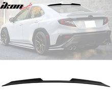 Load image into Gallery viewer, 2022-2025 Subaru WRX V Style ABS Rear Roof Spoiler Painted #D4S Black