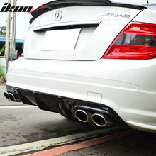 Load image into Gallery viewer, 2008-2011 Benz C Class W204 C63 AMG Rear Diffuser Carbon Fiber