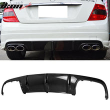 Load image into Gallery viewer, 2008-2011 Benz C Class W204 C63 AMG Rear Diffuser Carbon Fiber
