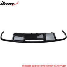 Load image into Gallery viewer, 2011-2017 Benz CLS Class W218 Rear Bumper Lip Diffuser Carbon Fiber