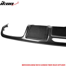 Load image into Gallery viewer, 2011-2017 Benz CLS Class W218 Rear Bumper Lip Diffuser Carbon Fiber