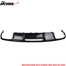 Load image into Gallery viewer, 2011-2017 Benz CLS Class W218 Rear Bumper Lip Diffuser Carbon Fiber