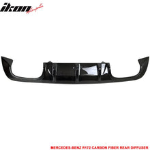 Load image into Gallery viewer, 2011-2016 Benz SLK Class R172 Rear Bumper Lip Diffuser Carbon Fiber