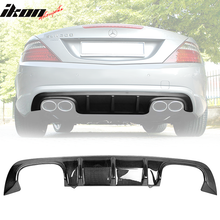 Load image into Gallery viewer, 2011-2016 Benz SLK Class R172 Rear Bumper Lip Diffuser Carbon Fiber