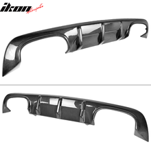 Load image into Gallery viewer, 2011-2016 Benz SLK Class R172 Rear Bumper Lip Diffuser Carbon Fiber