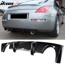 Load image into Gallery viewer, 2003-2009 Nissan 350Z Z33 Rear Bumper Lip Diffuser Carbon Fiber