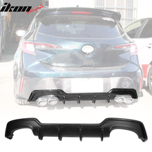 Load image into Gallery viewer, Fits 19-22 Toyota Corolla E210 Hatchback Matte Black Rear Diffuser ABS