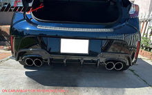Load image into Gallery viewer, 2019-2022 Toyota Corolla 5DR Rear Lip Diffuser Aprons Muffler Tip ABS