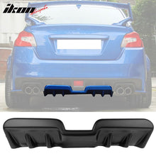 Load image into Gallery viewer, 2015-2021 Subaru WRX STI H Style Matte Black Rear Bumper Lip Diffuser