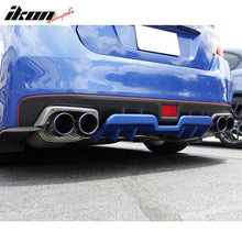 Load image into Gallery viewer, 2015-2021 Subaru WRX STI H Style Matte Black Rear Bumper Lip Diffuser