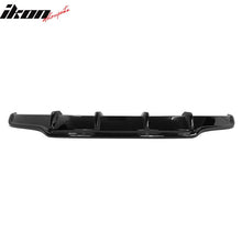 Load image into Gallery viewer, 2017-2023 Tesla Model 3 Rear Bumper Diffuser V Style #PBSB Black