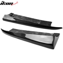 Load image into Gallery viewer, 2012-2014 Benz W204 C-Class OE Style Carbon Fiber Rear Bumper Aprons