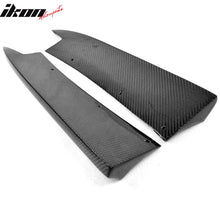 Load image into Gallery viewer, 2012-2014 Benz W204 C-Class OE Style Carbon Fiber Rear Bumper Aprons