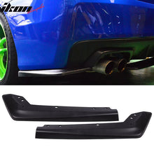 Load image into Gallery viewer, 2015-2021 Subaru WRX STI Matte Black Rear Bumper Splitter Lip ABS