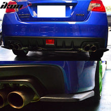 Load image into Gallery viewer, 2015-2021 Subaru WRX STI Matte Black Rear Bumper Splitter Lip ABS