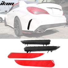 Load image into Gallery viewer, 2014-2019 Benz W117 C117 CLA-Class Painted #Red Rear Side Vent Canards