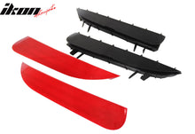 Load image into Gallery viewer, 2014-2019 Benz W117 C117 CLA-Class Painted #Red Rear Side Vent Canards